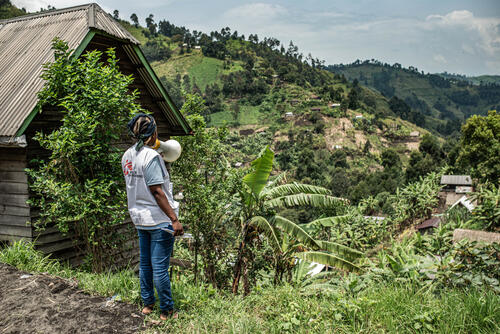 Mobile clinic in Kingi, Masisi territory Mobile clinic in Kingi, Masisi territory
