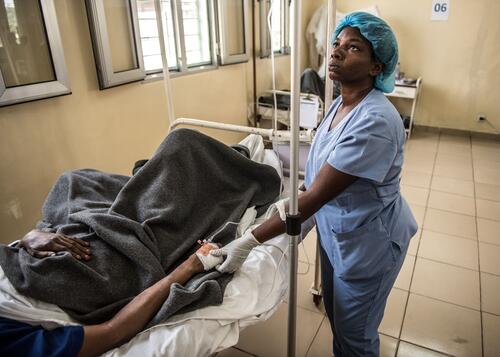 MSF HIV Clinics in Kinshasa, DRC