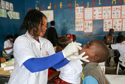 Zambia, cholera vaccination in Lusaka Zambia, cholera vaccination in Lusaka