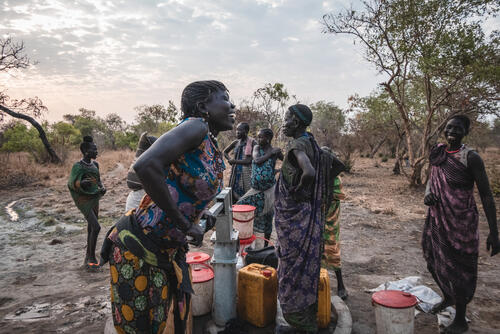 جنوب السودان – الحصول على المياه الآمنة جنوب السودان – الحصول على المياه الآمنة