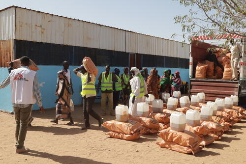 Food distribution in South Darfur Food distribution in South Darfur
