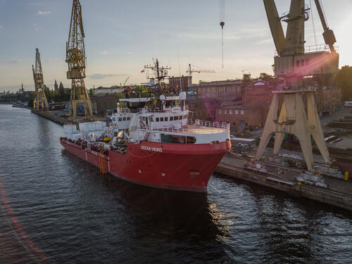 Ocean Viking - Search and Rescue Activities New Ship