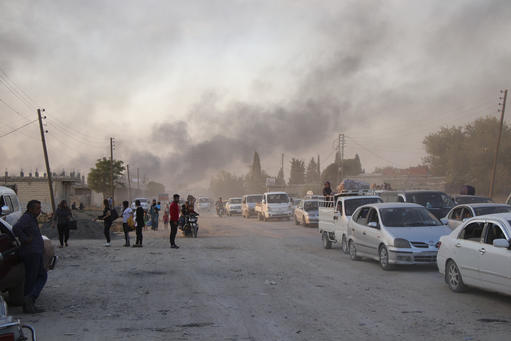 Emergency North East Syria: Civilians Fleeing Offensive Ras al-Ain Emergency North East Syria: Civilians Fleeing Offensive Ras al-Ain