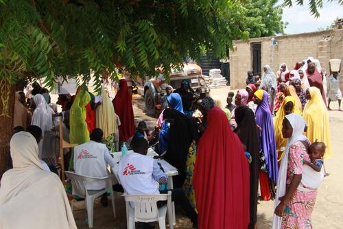 IDP camp in Maiduguri, Borno state IDP camp in Maiduguri, Borno state