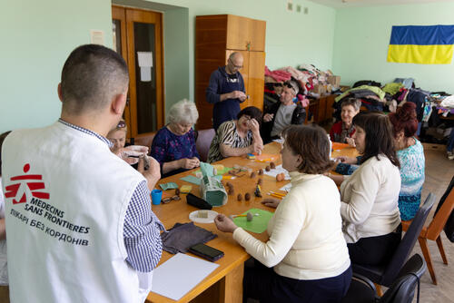 Mental health activities in Vinnytsia for people experiencing war-related PTSD Mental health activities in Vinnytsia for people experiencing war-related PTSD