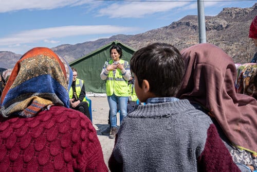 Mental Health support for people affected by the earthquakes in Türkiye Mental Health support for people affected by the earthquakes in Türkiye