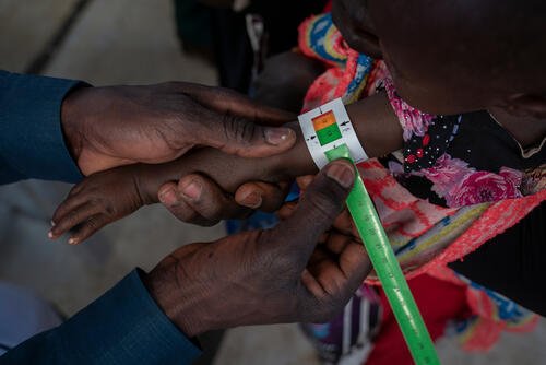 Sudanese refugees in Adre, February 2024 Sudanese refugees in Adre, February 2024