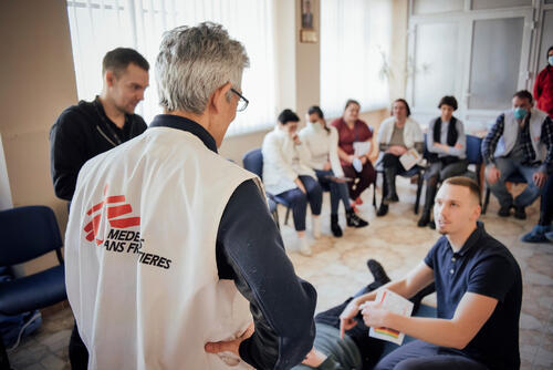 Lviv, Ukraine: Training to manage mass influx of wounded Lviv, Ukraine: Training to manage mass influx of wounded