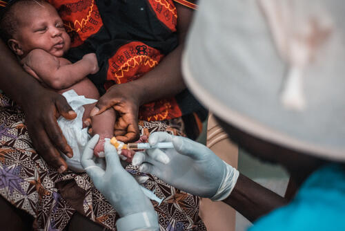 Guinea-Bissau. MSF emergency paediatric project in the national hospital in Bissau Guinea-Bissau. MSF emergency paediatric project in the national hospital in Bissau