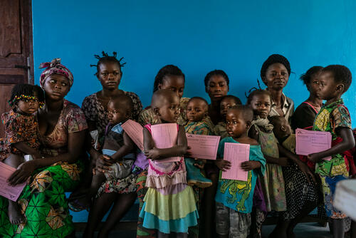 Measles campaign in DRC