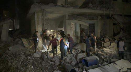 Situation in north Gaza