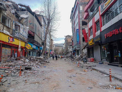 Malatya, Türkiye, after earthquakes Malatya, Türkiye, after earthquakes