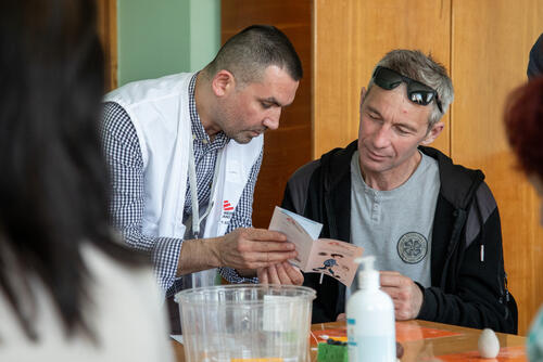 Mental health activities in Vinnytsia for people experiencing war-related PTSD Mental health activities in Vinnytsia for people experiencing war-related PTSD