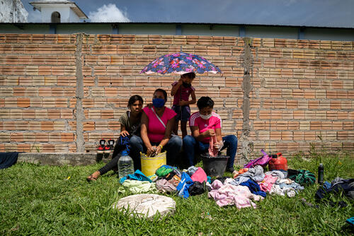 Venezuelan migrants and refugees in northern Brazil Venezuelan migrants and refugees in northern Brazil