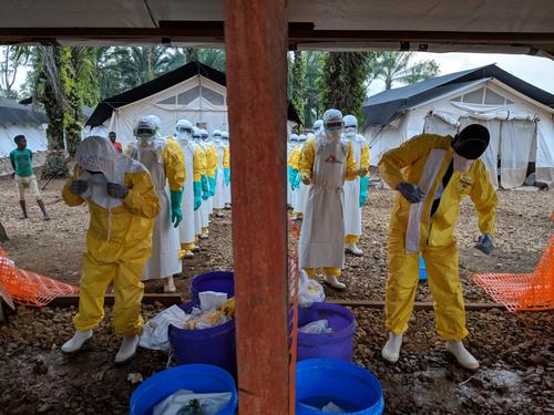 Ebola Treatment Center (ETC) in Mangina Ebola Treatment Center (ETC) in Mangina