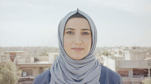 Ibtisam Hashim, midwife, Nablus hospital, West Mosul Ibtisam Hashim, midwife, Nablus hospital, West Mosul