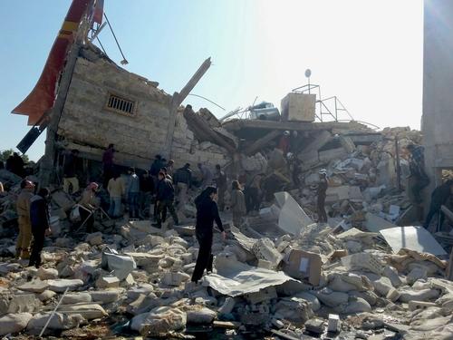 MSF-supported hospital in northern Syria destroyed in attack MSF-supported hospital in northern Syria destroyed in attack