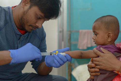 Measles - Baby Atiullah