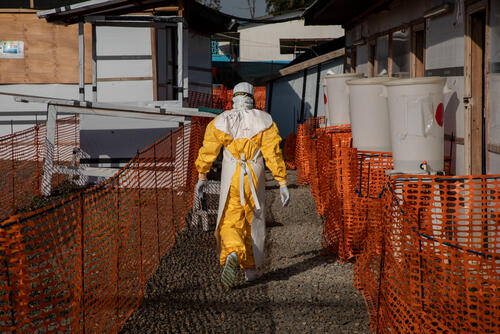 MSF supports the Ebola Transit Center in Bunia