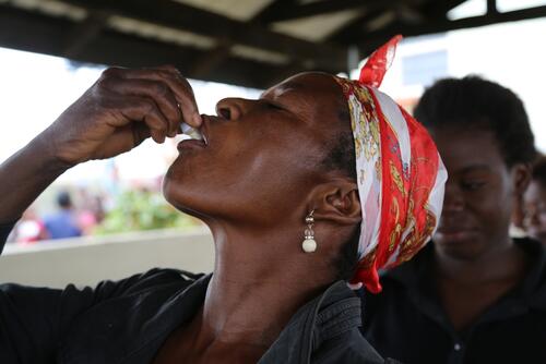 Zambia, cholera vaccination in Lusaka Zambia, cholera vaccination in Lusaka