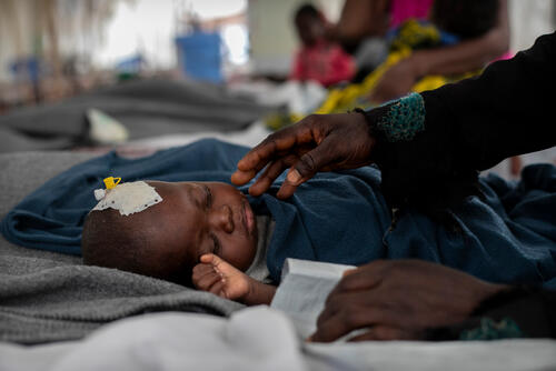 Measles campaign in DRC