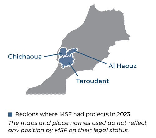 Morocco IAR map 2023 Morocco IAR map 2023