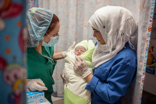 MSF's delivery services at the Birth centre, Rafik Hariri University Hospital Campus, MSF's delivery services at the Birth centre, Rafik Hariri University Hospital Campus,