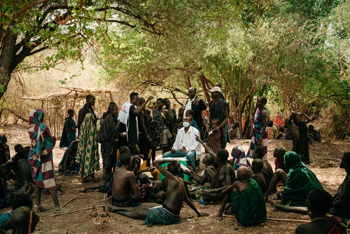 Mobile clinic in the South Omo zone Mobile clinic in the South Omo zone