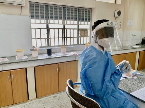 COVID-19 Intervention: National Public Health Laboratory, Juba