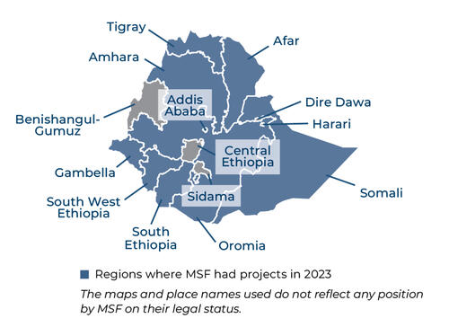 Ethiopia IAR map 2023 Ethiopia IAR map 2023