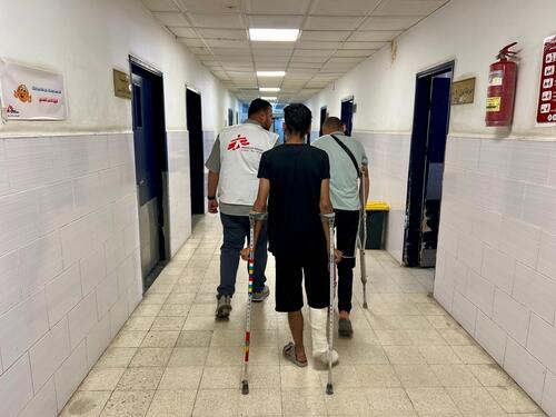 Nasser Hospital struck by Israeli forces