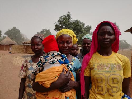 Measles vaccination in Kyabé