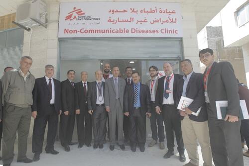 Non-Communicable Diseases Clinic opening Jordan Non-Communicable Diseases Clinic opening Jordan