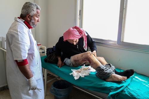 Medical care on the frontline - North Syria