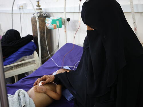 Treating Malnutrition in Abs Hospital, Yemen Treating Malnutrition in Abs Hospital, Yemen
