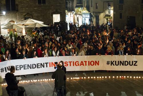 Kunduz 1 Month After Commemoration - Spain Kunduz 1 Month After Commemoration - Spain